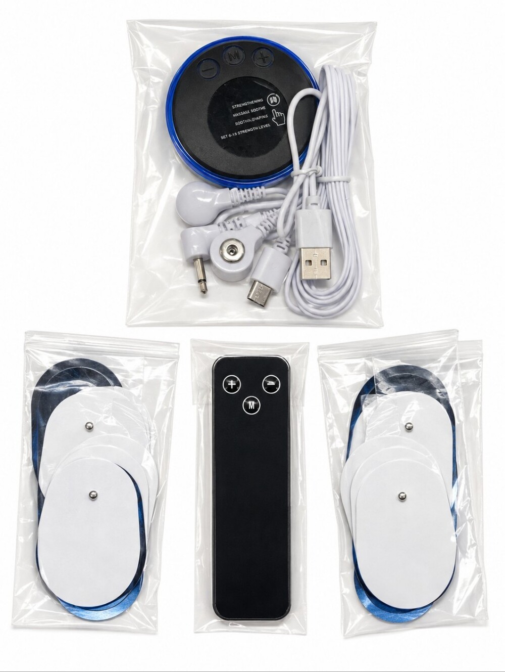 Phixnozar EMS Foot Massager Mat w/ Remote + Electrode Pads – New - Picture 4 of 6